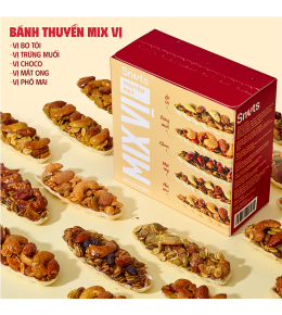 Bánh Thuyền Mix Hạt Snuts