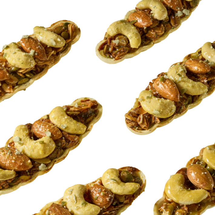 Bánh Thuyền Mix Hạt Bơ Tỏi 