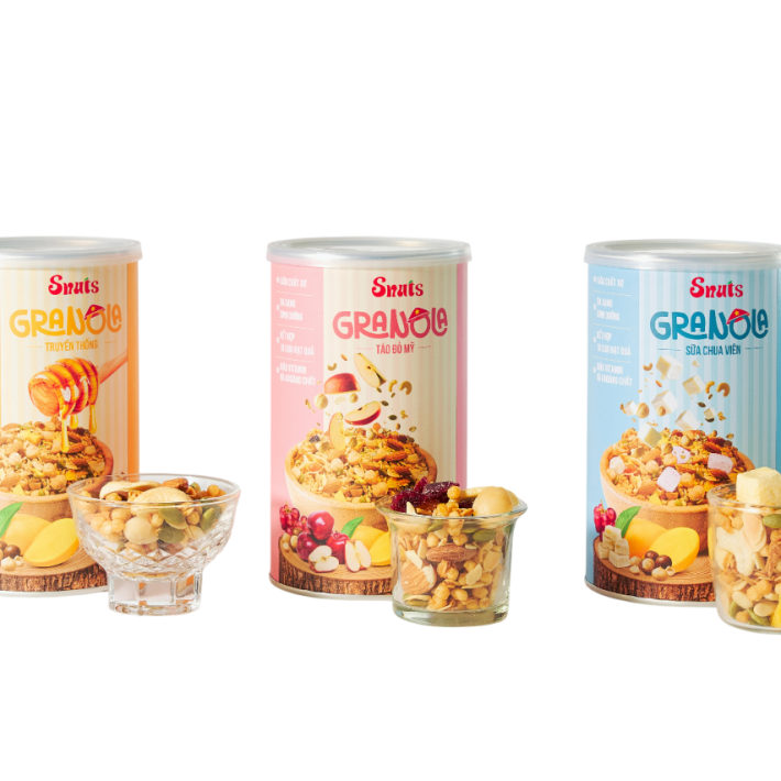 Granola Vị Sữa Chua Sấy Thăng Hoa 