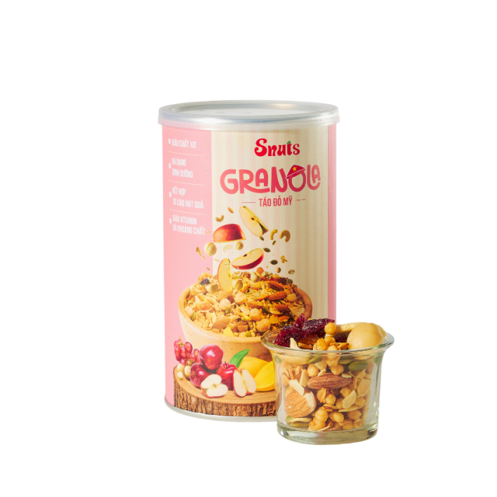 Granola Vị Táo Đỏ 