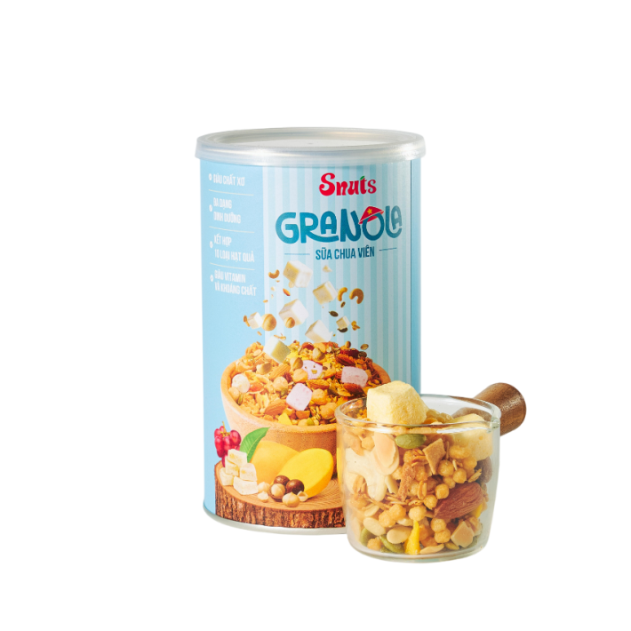 Granola Vị Sữa Chua Sấy Thăng Hoa 