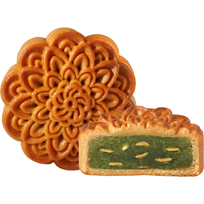 Bánh Trung Thu Matcha Hạt Dưa 
